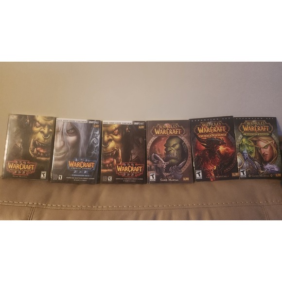 Other - World of Warcraft Battle‎ Chest 2007 (PC/Mac) Used Game Manuals, Expansion Set
